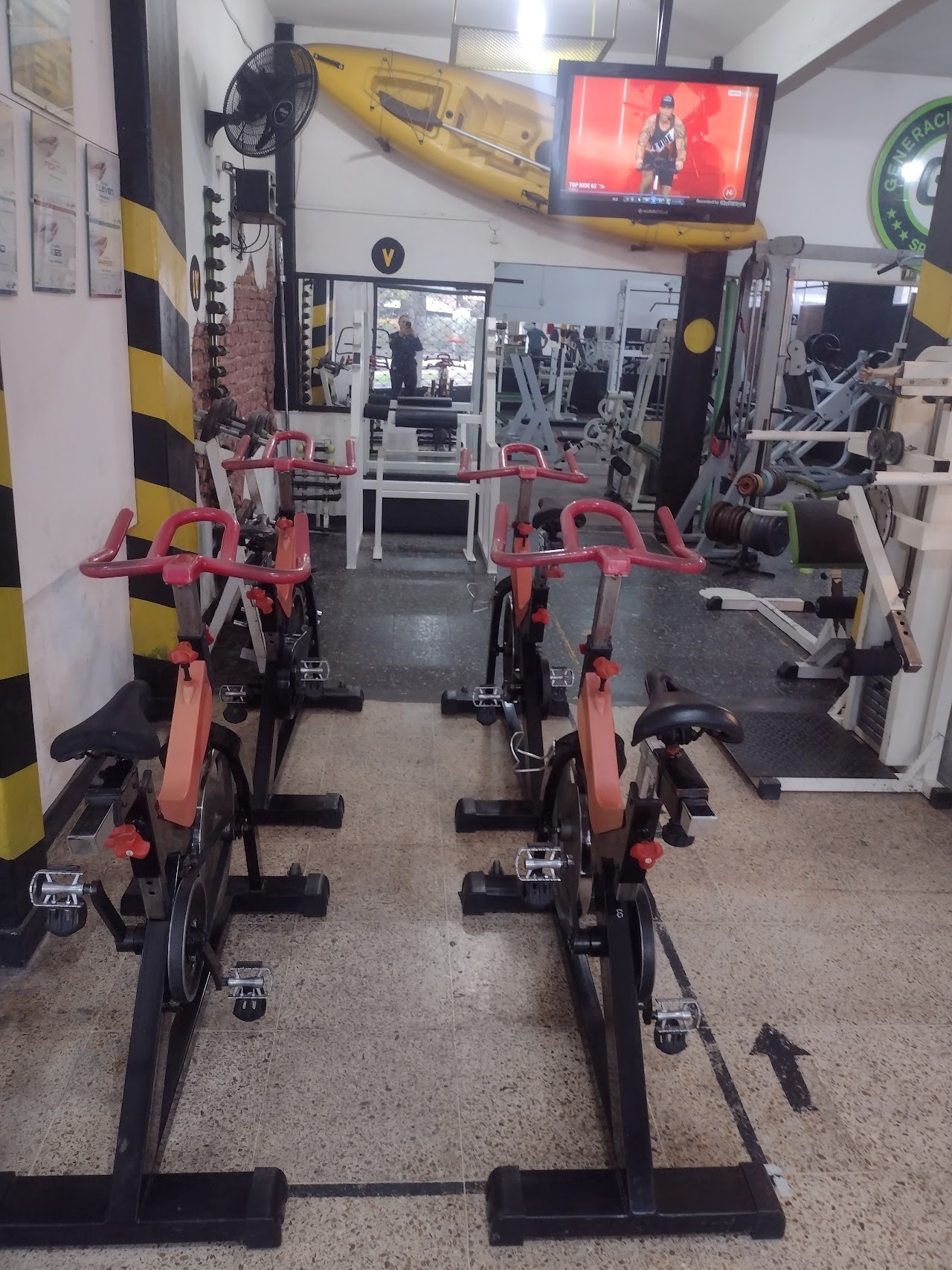 Entrenamiento funcional y step en GF San Miguel